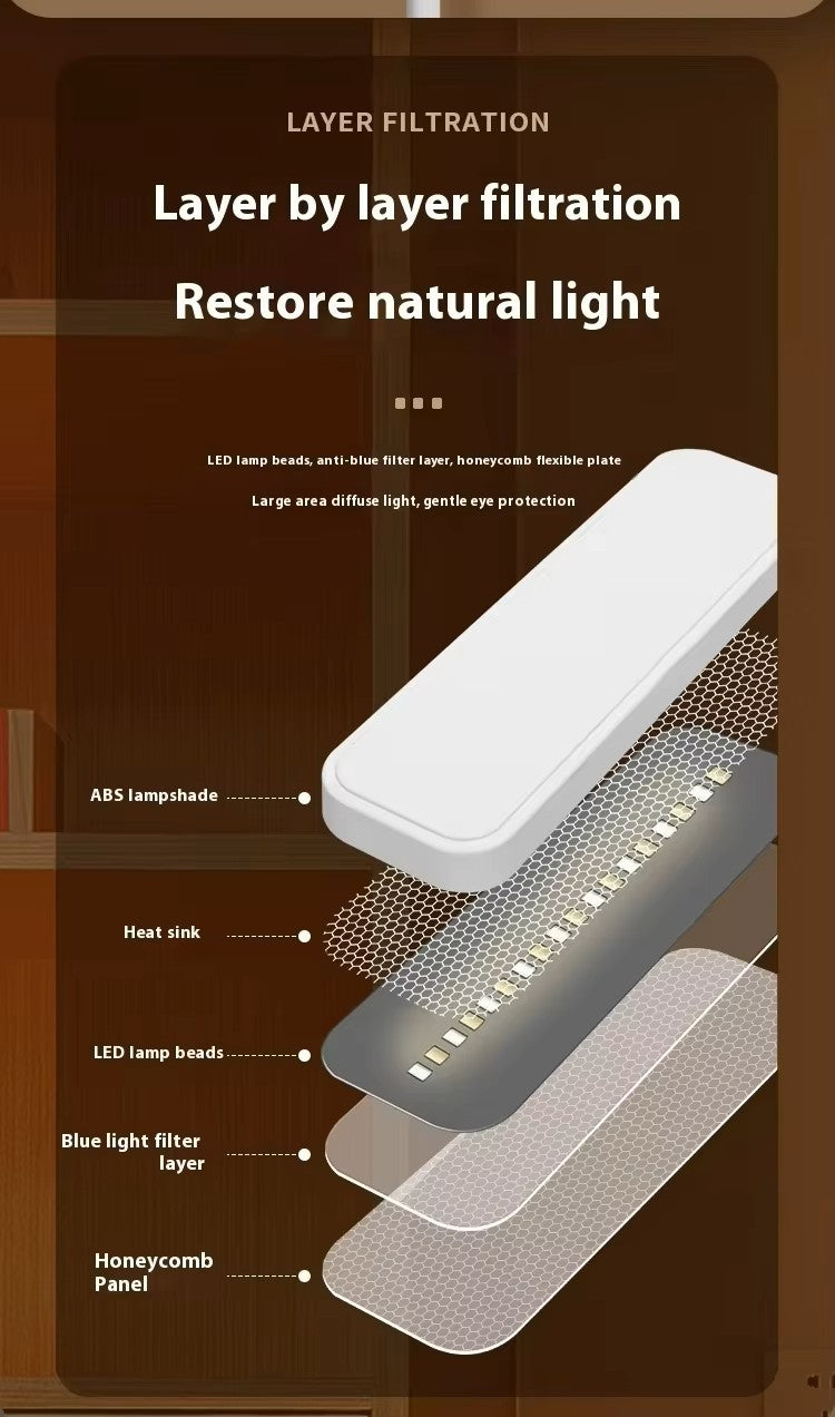 OEM Portable USB-powered Led Study Desk Lamp Plug in One Color Adjustable Hose Clip-on light